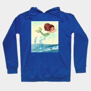 Mermaid Girl (B) Hoodie